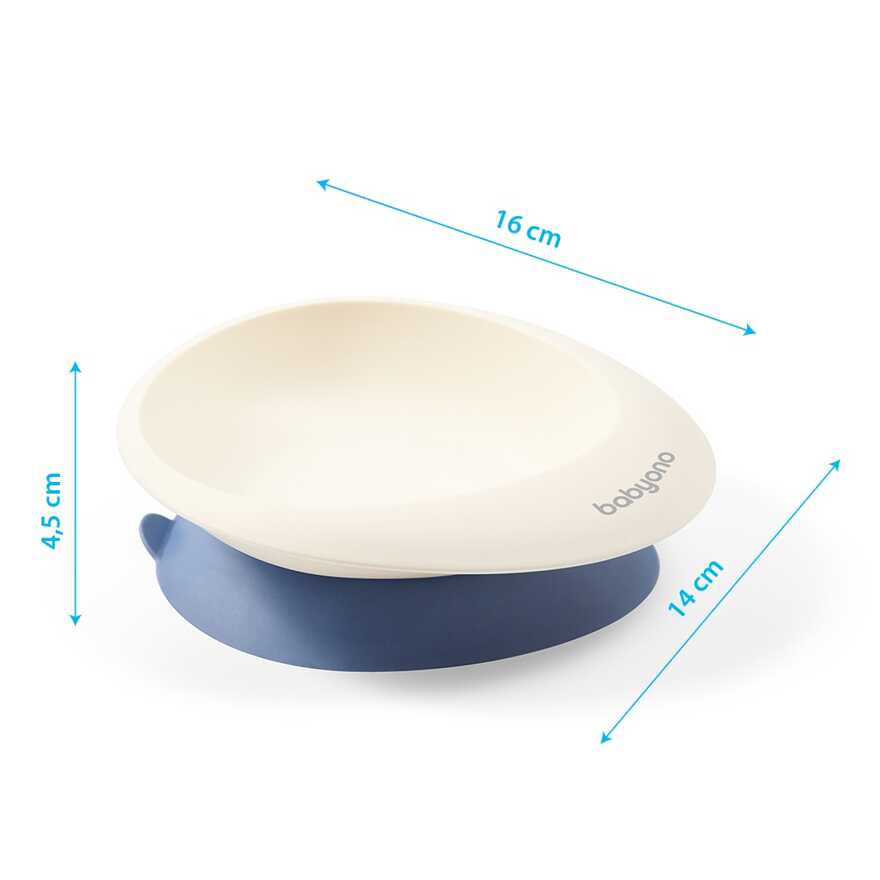 Тарелочка на присоске с ложечкой, производитель Babyono, ISBN 590-1-43541-293-0, № 4