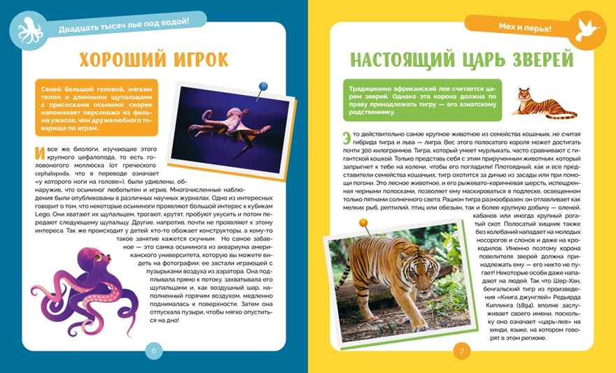 Невероятные животные, производитель Махаон , ISBN 978-5-38927-502-7, № 3