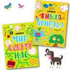 Логика. 100 заданий. Мир вокруг нас. Набор 2 книги, производитель МОЗАИКА kids , ISBN 978-5-43152-356-4, № 1