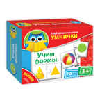 Развивающая мини-игра &quot;Учим формы&quot;. Клуб дошкольника Умнички, арт.VT1309-01, производитель Я РАСТУ ТОЙЗ, ISBN 482-0-17484-392-2, № 1