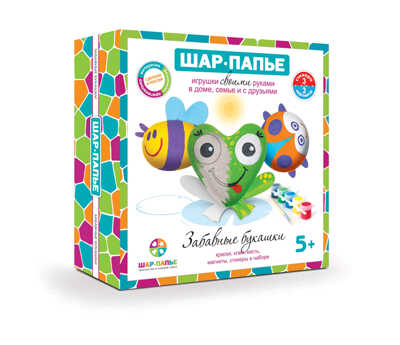 Шар-папье Набор Магнит. Забавные букашки, арт. В01685, производитель ШАР-ПАПЬЕ, ISBN 462-0-76781-196-9№ 1