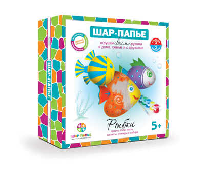 Шар-папье Набор Магнит.Рыбки, арт. В01665, производитель ШАР-ПАПЬЕ, ISBN 462-0-76781-198-3№ 1