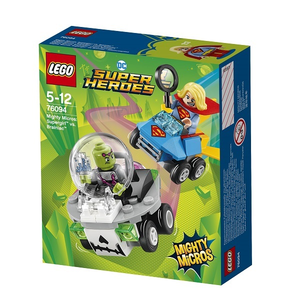 LEGO Super heroes 76094 Супергёрл против Брейниака, производитель LEGO (ЛЕГО), ISBN 570-2-01611-048-7, № 1