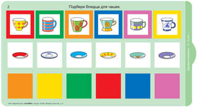 Развивающий тренажёр &quot;Разноцветные окошки&quot; 3-5 лет. Базовый комплект, производитель Спектр, ISBN 467-0-01412-037-5№ 2