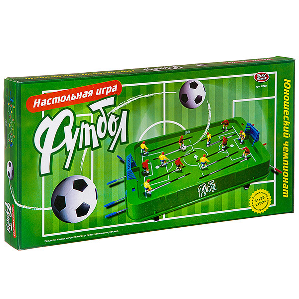 Настольная игра Футбол, арт.0702, производитель Play Smart (Плэй Смарт), ISBN 460-2-01000-974-3, № 1