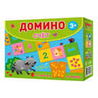 Домино. Счёт. 28 фишек (двухсторонние), производитель ГЕОДОМ , ISBN 460-7-17745-543-3, № 1