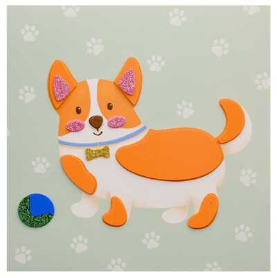 Аппликация мягкая ЭВА Корги, арт. АМПКМ-ДЖ, производитель ФАРМ, ISBN 460-2-72314-621-6№ 2