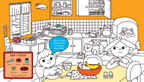 В доме. Найди и раскрась, производитель Клевер (Clever) , ISBN 978-5-00115-063-3, № 4