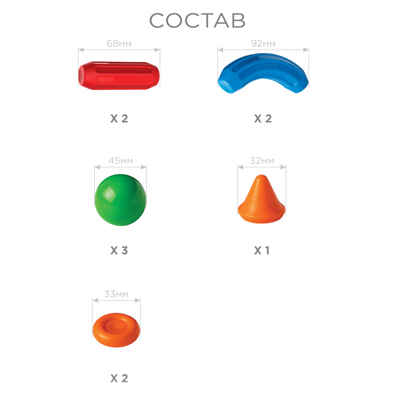 STICK-O  Basic 10 Set, арт. 901001, производитель Stick-O, ISBN 73-0-65890-101-4№ 5