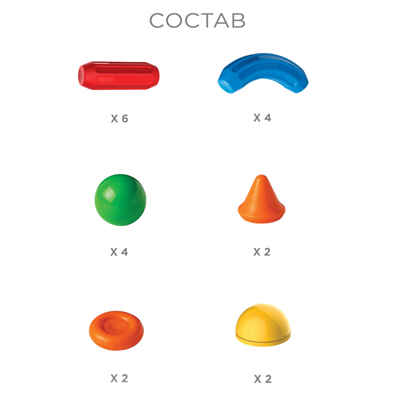 STICK-O  Basic 20 Set, арт. 901002, производитель Stick-O, ISBN 73-0-65890-102-1№ 7