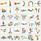 STICK-O  Basic 20 Set, арт. 901002, производитель Stick-O, ISBN 73-0-65890-102-1, № 10