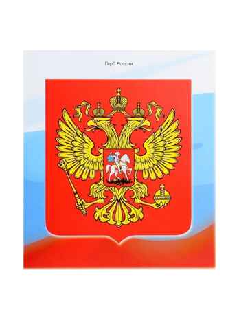 Государственные символы России, арт. С-826, производитель Радуга, ISBN 460-7-02062-969-1№ 7