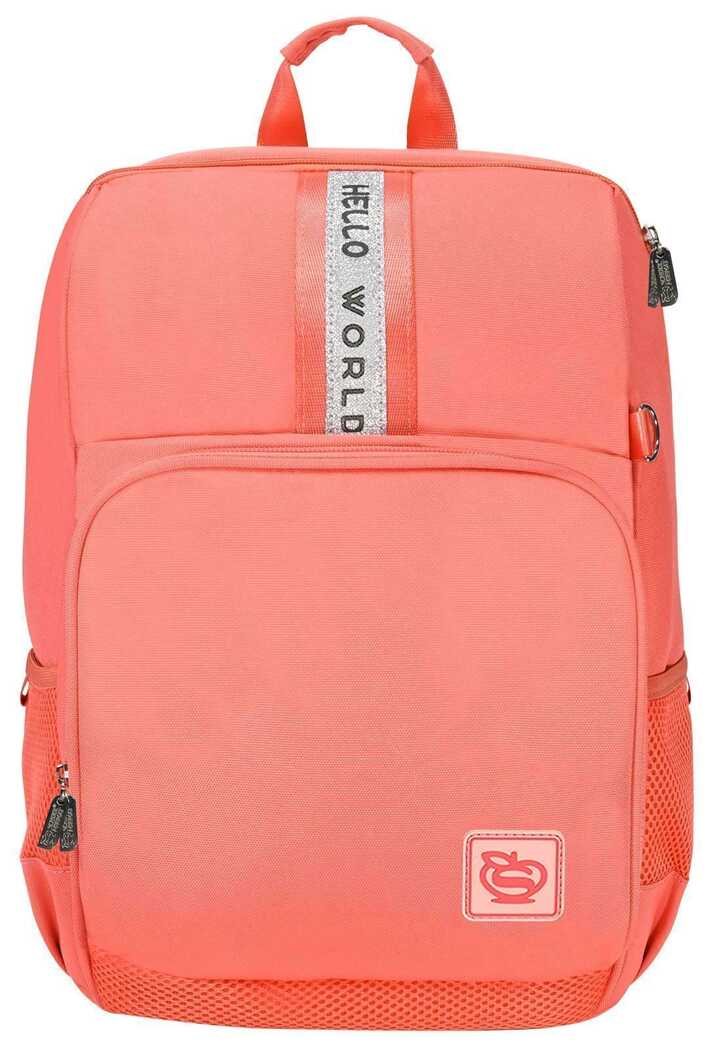 Рюкзак Schoolformat Pink one, модель АНТИГРАВИТАЦИЯ, мягкий каркас, односекционный, 14 л, для девочек, арт. РЮКМАШ-Р, производитель ФАРМ, ISBN 460-2-72315-371-9, № 1