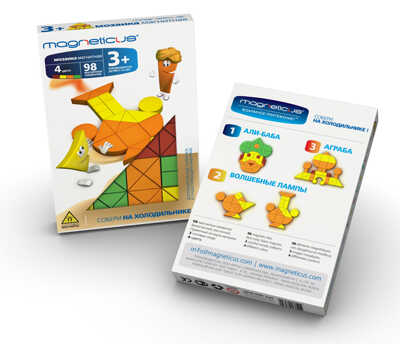 Magneticus Мозаика 3+ 1001 ночь, арт. MM-06BL, производитель Magneticus, ISBN 460-7-08196-039-9№ 2