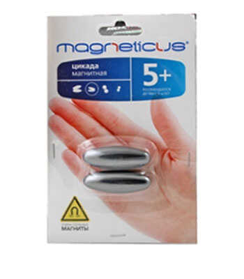 Magneticus Цикада овал 16 mm., арт. SM-16BL, производитель Magneticus, ISBN 460-7-08196-042-9№ 1