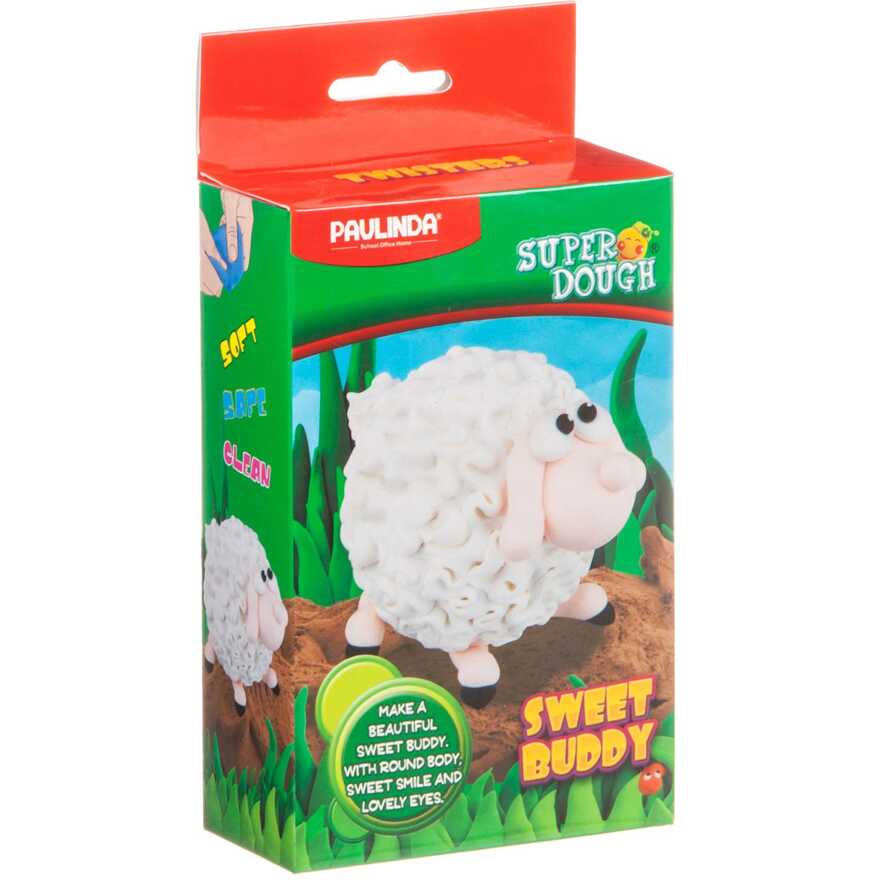 Набор с массой для лепки Sweet Buddy &quot;Овечка&quot; (Paulinda), арт.Н78000-ОВЕЧКА, производитель Paulinda (Паулинда), ISBN 460-2-01054-452-7, № 1