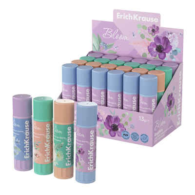 Клей-карандаш EasyStick Pastel Bloom, 13 г., ассорти, арт. 60498, производитель ErichKrause® (Эрих Краузе), ISBN 404-1-48560-498-3№ 1