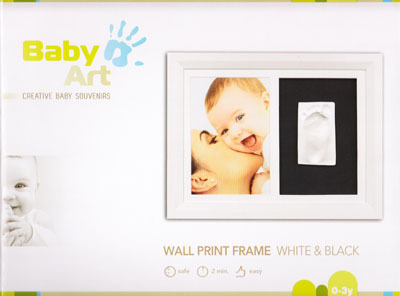 Baby Art. Рамочка одинарная (белая), производитель Dorel Juvenile, ISBN 322-0-66016-886-6, № 1