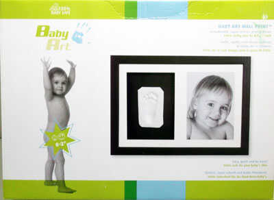 Baby Art.  Рамочка одинарная (черная), производитель Dorel Juvenile, ISBN 542-5-01985-094-4№ 1