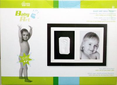Baby Art.  Рамочка одинарная (черная), производитель Dorel Juvenile, ISBN 542-5-01985-094-4, № 1
