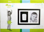 Baby Art.  Рамочка одинарная (черная), производитель Dorel Juvenile, ISBN 542-5-01985-094-4, № 1