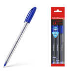 Ручка шариковая ErichKrause® U-108 Classic Stick 1.0, Ultra Glide Technology, цвет чернил синий, арт. 47569, производитель ErichKrause® (Эрих Краузе), ISBN 404-1-48547-569-9, № 1