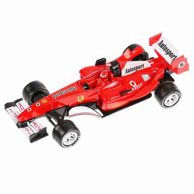 Суперкар Ф-1 красный, 14 см., арт. F1-14FR-S, производитель Симбат, ISBN 469-0-59019-968-8№ 3