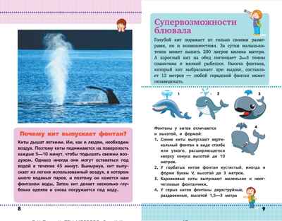 Акулы, киты, дельфины. Детская научно-популярная энциклопедия, производитель АСТ , ISBN 978-5-17104-043-7№ 6