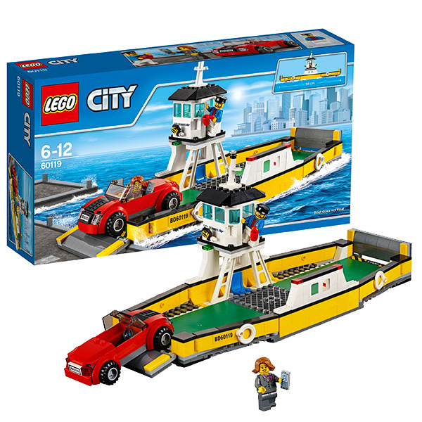 LEGO City 60119 Паром, производитель LEGO (ЛЕГО), ISBN 570-2-01559-480-6, № 1