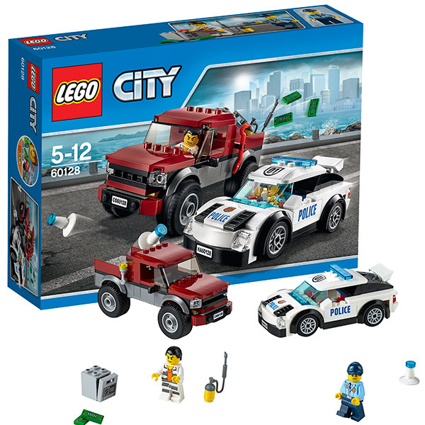 LEGO City 60128 Полицейская погоня, производитель LEGO (ЛЕГО), ISBN 570-2-01559-489-9, № 1