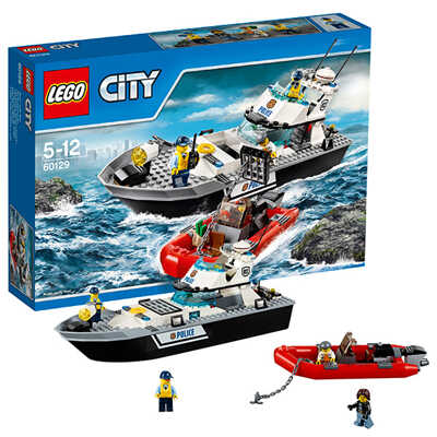 LEGO City 60129 Полицейский патрульный катер, производитель LEGO (ЛЕГО), ISBN 570-2-01559-490-5№ 1