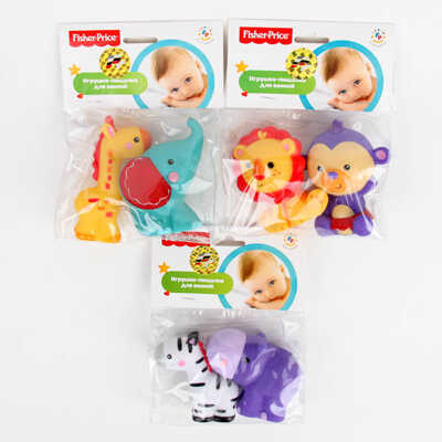 Игрушка для купания Набор для купания Fisher Price в ассортименте, арт. 177R-PVC, производитель Симбат, ISBN 469-0-59006-054-4№ 2