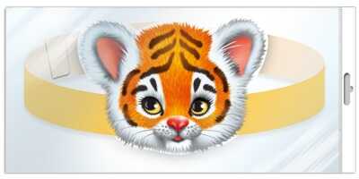 *МА-13548 Маска-ободок. Тигренок (с УФ-лаком) (в индивидуальной упаковке с европодвесом и клеевым клапаном), производитель Сфера ТЦ , ISBN 463-0-11200-734-3№ 1