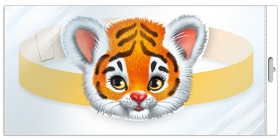 *МА-13548 Маска-ободок. Тигренок (с УФ-лаком) (в индивидуальной упаковке с европодвесом и клеевым клапаном), производитель Сфера ТЦ , ISBN 463-0-11200-734-3, № 1