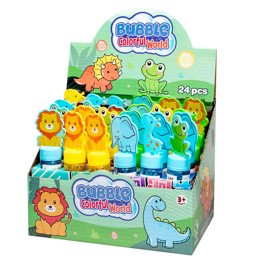 Мыльные пузыри Зверята, арт. 266-185, производитель Maya Toys, ISBN 481-2-50119-508-8, № 1