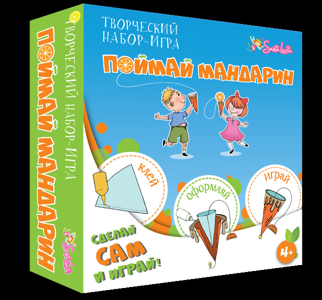 Поймай Мандарин, арт. 2061, производитель SANTA LUCIA (САНТА ЛЮЧИЯ), ISBN 462-0-02090-007-2, № 1