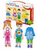 Времена года. Игра на магнитах, арт. ИН-2422, производитель Bright Kids, ISBN 466-5-30812-422-1, № 1