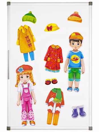 Времена года. Игра на магнитах, арт. ИН-2422, производитель Bright Kids, ISBN 466-5-30812-422-1№ 2