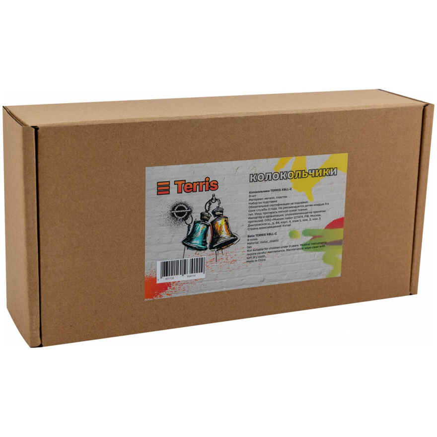 Колокольчик набор на подставке, арт. DNT-80994, производитель TERRIS, ISBN 383-1-12093-411-4, № 4