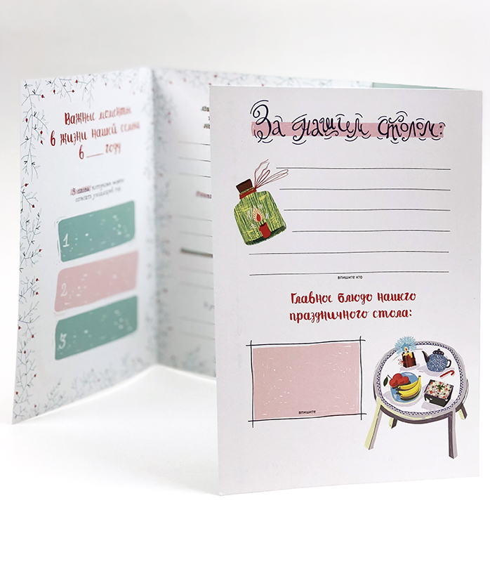 Набор &quot;Новогодние традиции нашей семьи&quot;, производитель ХЭППИ ЛАЙН (HappyLine) , ISBN 462-7-08783-167-7, № 16