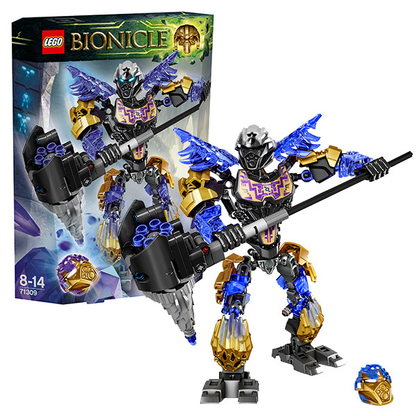 LEGO Bionicle 71309 Онуа - Объединитель Земли, производитель LEGO (ЛЕГО), ISBN 570-2-01559-431-8, № 1