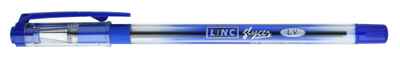 Ручка шариковая LINC Glycer 0,7 мм синяя резиновый грип, арт. 1300RF/blue, производитель Linc (Линк), ISBN 890-4-10683-483-0№ 3