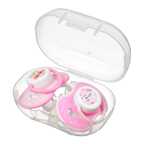 Пустышки Uviton в футляре симметричные Набор 2 шт 6-12 мес. БАБОЧКА Арт 0230/02, производитель Uviton, ISBN 465-7-78025-123-6, № 3