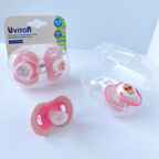 Пустышки Uviton в футляре симметричные Набор 2 шт 6-12 мес. БАБОЧКА Арт 0230/02, производитель Uviton, ISBN 465-7-78025-123-6, № 9