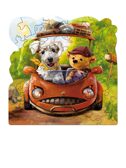 MIMI Puzzles Фигурный деревянный пазл BEST FRIENDS арт. 8418, производитель ТД БЭМБИ, ISBN 462-0-06536-278-1, № 2