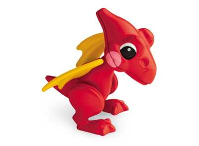 TOLO FF Фигурка Птеродактиль красный, производитель Tolo Toys, ISBN 001-9-28787-365-8№ 1