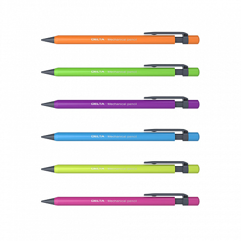 Карандаш механический Delta в наборе с 20 грифелями 0.5 мм, НВ , арт. 44427, производитель ErichKrause® (Эрих Краузе), ISBN 404-1-48544-427-5, № 2