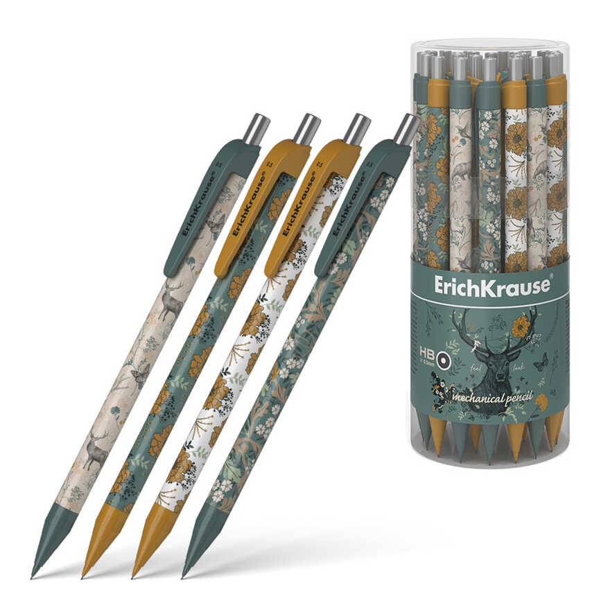 Карандаш механический Natural Life 0.5 мм, НВ, арт. 55277, производитель ErichKrause® (Эрих Краузе), ISBN 404-1-48555-277-2, № 1