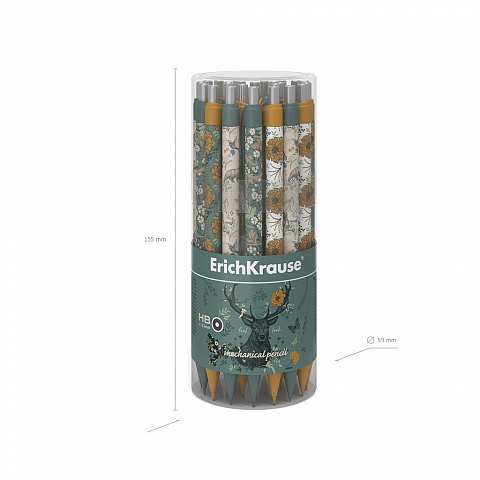Карандаш механический Natural Life 0.5 мм, НВ, арт. 55277, производитель ErichKrause® (Эрих Краузе), ISBN 404-1-48555-277-2, № 2