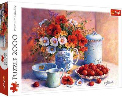 Пазлы Trefl Сладкий день, 2000 деталей, производитель Trefl (Трефл), ISBN 590-0-51127-093-8№ 1